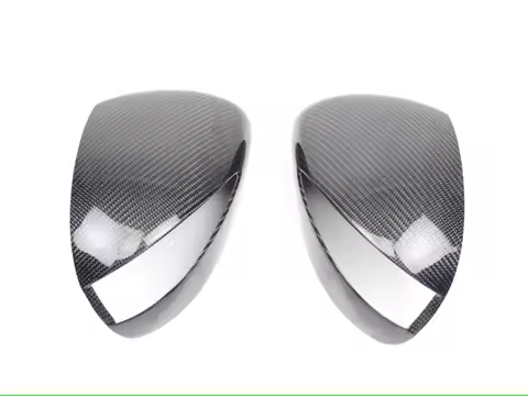 FN2 TYPER Car Outside Exterior Rearview Mirror Caps Cover Fits HONDA Civic Type R FN2 Carbon Fiber A