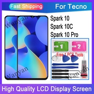 OEM For Tecno Spark 10 4G 5G Spark 10C Spark 10 Pro LCD Display Touch Screen Replacement