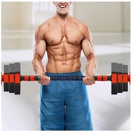 <READY STOCK>30KG Adjustable Weight Cushioning dumbell set Barbell Combination Fitness/Sports Traini