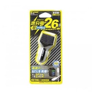 台灣 G-SPEED XR-08 2USB+TypeC車用充電器(PD快充)