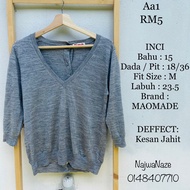 KNITWEAR / BLOUSE PRELOVED AA1