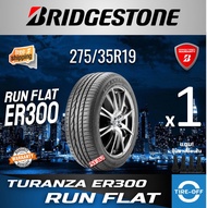 Bridgestone 275/35R19 TURANZA ER300 RUN FLAT ยางใหม่ ผลิตปี2024 ราคาต่อ1เส้น มีรับประกันจากโรงงาน แถ
