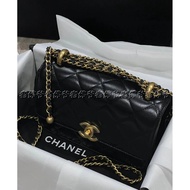 ChanelChanel CHANEL/CHANEL/CHANEL/24C/21B Double Gold Pearl Diamond AP2289-B05973-94306 Bag Gym Bag 