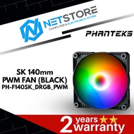 PHANTEKS SK 140mm PWM FAN (BLACK) - PH-F140SK_DRGB_PWM