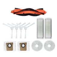 HEPA Filter Compatible with For Xiaomi M30 Pro C107 Robot Vacuum Cleaner Roller brushes/side brush/mop Cloth/Dust Bag Accessory
