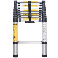Telescopic Ladder EN131 10.5ft（3.2m）Aluminum Telescopic Extension Tall Multi Purpose telescopic ladd