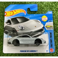 Hot Wheels Porsche 911 Carrera T Case A & B 2026 New Casting (Short Card)