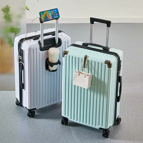 Fashion Luggage Travel Bag 20/24inch Luggage Suitcase Combination Lock Suitcase