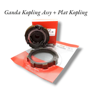 Paket komplit Mangkok ganda Otomatis 18T + Ganda assy + Plat kopling + Cage bentengan Jupiter Z Burh