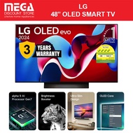 [ETA END APR'24] LG OLED48C4PSA 48" OLED EVO 4K C4 SMART TV + FREE WALL MOUNT