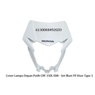 61300K84920ZD White Headlight Cover CRF 150L K84 - Set Illust FR Visor Type 1