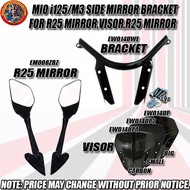 MIO i 125/M3 SIDE MIRROR BRACKET FOR R25 MIRROR, VISOR, R25 MIRROR