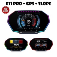 OBD2 สมาร์ทเกจ Smart Gauge Digital Meter/Display F11 Pro + GPS + Slope เมนูภาษาไทย รุ่นใหม่ล่าสุด
