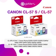 Canon CL-57 (13ML) / CL-57S (8ML) Color Genuine Ink Cartridge For E3170/E3370/E3470/E410/E4270/E4570