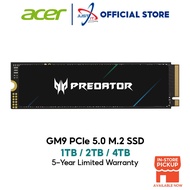 ACER PREDATOR GM9 PCIe 5.0 Gen5 NVME M.2 SSD / STORAGE ( 1TB / 2TB / 4TB )