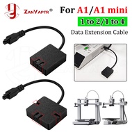 For Bambu Lab AMS 4pin Expand data interface 1 to 2/1 to 4 More data interfaces for bambu lab A1/A1m