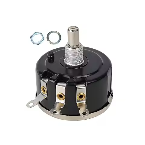 5PCS WX112 WX050 5W Single Circle Wire Wound Potentiometer (050)22R 100R 220 1K 2K2 4K7 10K 22K 33K 