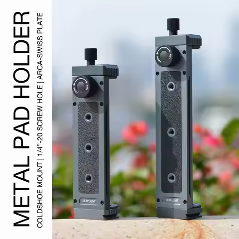 LEAPLIGHT Aluminum Tablet Phone Clamp Mount Adjustable Stand Mount for Phones Ipro Tablets Tablet Ho