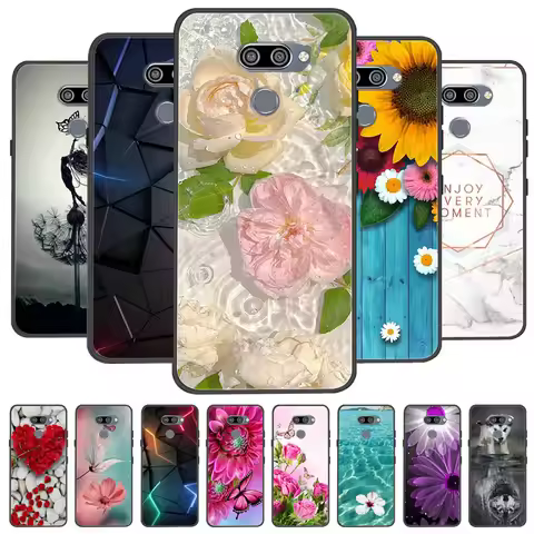 for LG K50 Q60 Case K 50 Soft TPU Silicone Phone Covers for LG Q60 LGK50 K 50 LGQ60 Case Bumper Q 60