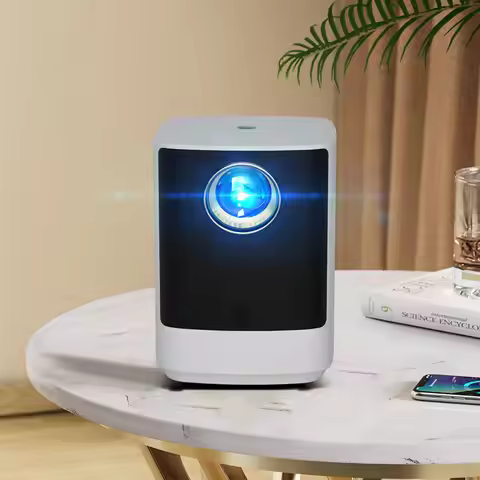 B2B Dust-Free Video Mini Projector Led Retro Living Room Datashow Sealed Projector for Classroom
