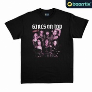 Shinzo - Kaos Girls On Top - Baju Kpop - Tshirt BoA Taeyeon Hyoyeon Wendy Seulgi Karina Winter