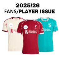 (PLAYER ISSUE X FANS ISSUE) LIBERPOOL Home Away 3rd Third Kit Football Jersey 25/26 & 24/25 jersey
