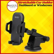 Yesido C23 Universal Car Phone Holder Stand Dashboard Windshield GPS Car Mount Bracket Sucker Mobile