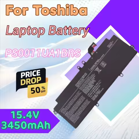 New 15.4V 3450mAh Laptop Battery PS0011UA1BRS for Toshiba Dynabook Portege X30L-J PCR10L-13L011 PCR1
