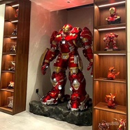 wjIron Man Anti-Hulk Armored SculptureMK7MK501Ratio1Model Living Room Decorations Floor Big Decorations Shopping Mall NR