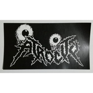 Band sticker | ATROCITY jumbo size death metal band sticker