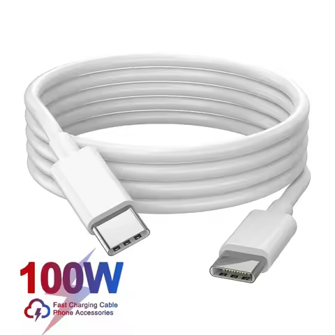 C to C 100W USB C to USB C PD Cable for iPhone 15 Pro Max iPad 10 MacBook Huawei Xiaomi Type C to Ty
