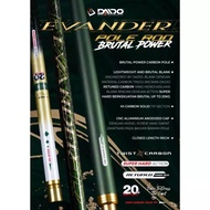 joran tegek super hard daido Evander carbon m 250 300 360 450 540 630 cm