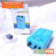 Pusat Aquarium - Aerator Tanpa Listrik Amara AA 002 Airatorportebel ikan Aerator Baterai