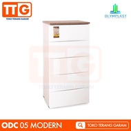 New Plastic DRAWER Cabinet 5-tier DRAWER Cabinet ODC - 05 MODERN
