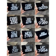 KRISTAL MOTOR PLATE / MOTOR FRAME/ CRYSTAL FONTS