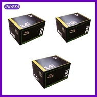 [Iniyexa] Plyometric Jump Box Plyometric Box Portable Jumping Agility Box Training Tool Versatile St