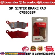 BREMBO SINTER REAR SP BRAKE PAD 07BB03SP BMW R1200GS R1250GS WATERBIRD ADV R1200R RT