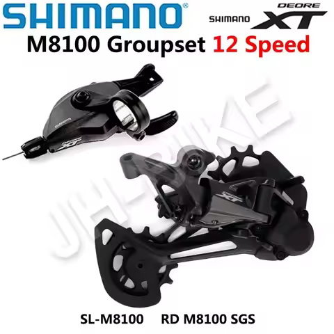 Shimano Deore XT M8100 Groupset 12 speep Mountain Bike Groupset 1x12-speed SL RD original M8100 Rear
