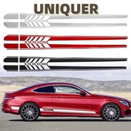 UNIQUER Car Stickers, Self-adhesive Removable Car Side Body Decals, PVC Waterproof Car Accessories f