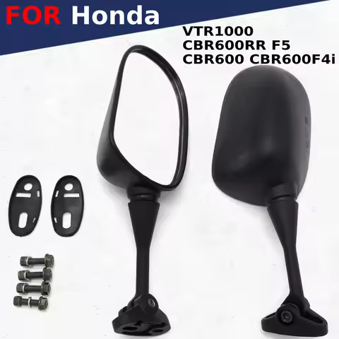 Motorcycles Side Rearview Mirror For Honda CBR600RR F5 CBR600 CBR600F4i VTR1000 Accessories Racing S