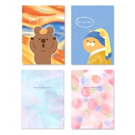 [White Shop] Note Paper Note Pad Note Pad Tearable Note Paper Note List Creative Note Paper Cute Car