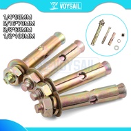 Metal Expansion Screw For Concrete Expansions Bolt Dynamic Anchor Bolts 1/4 5/16 3/8 1/2