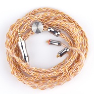 Tripowin NUCOOL 21 Core OFC+28 Core Silver-plated Copper Mixed Braided Cable with 3.5mm Plug, 0.78mm 2Pin Connector