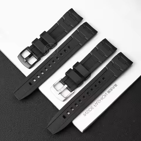 Silicone Rubber Watchband 22mm For Casio 5468 EDIFICE EFR-304 EFR-516PB FR-303 EFR-516 Bracelet Wate