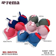 FEMA Official Shop Ecer 1 pcs BH Bra 3689 Renda Brokat Hak 3