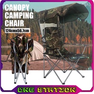 Foldable Camping Chair Canopy Chair Camping Outdoor Folding Chair Camping Kerusi Camping Outdoor Ker