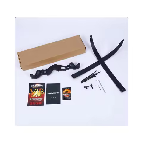 JUNXING F185 Recurve Bow 56/58/60Inch 30-60lbs 17/19/21Inches Aluminum Alloy Bow Riser Archery Hunti