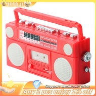 1:12 Dollhouse Miniature Furniture Radio Model Recorder Player Decor DollHouse Retro Radio Recorder 