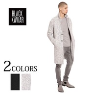 BLACK KAVIAR ブラックキャビア KOPERNI BLACK フェイクムートン ロングコート ジャケット