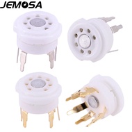 Soket Tiub Vakum Seramik B7G 7pin Untuk 6X4 EZ90 6Z4 EF95 6AU6 6J4 6AQ5 EF94 6J2 6J1 6C4 6AV6 Tiub P